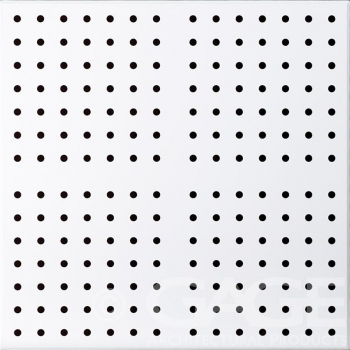 decorative metal perforated ceiling panel tile