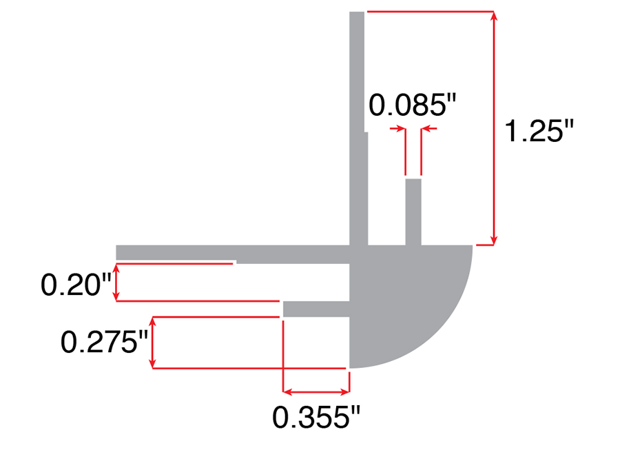 trim bracket 9