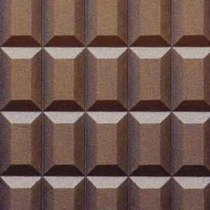 decorative aluminum metal wall panel aged bronze finish