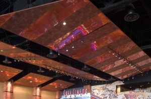 decorative metal ceiling panel