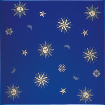446 blue ceiling panel