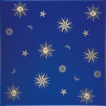 446 blue ceiling panel