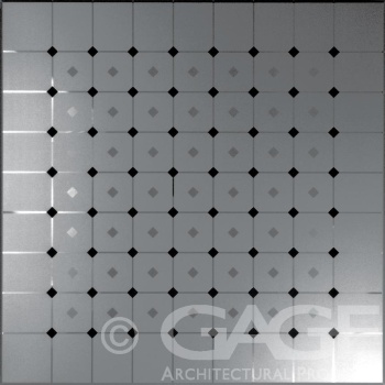 708 – with P2 Acoustical Perforation decorative metal perforated ceiling panel tile