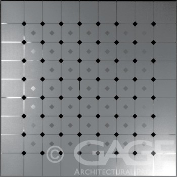 708 – with P2 Acoustical Perforation decorative metal perforated ceiling panel tile