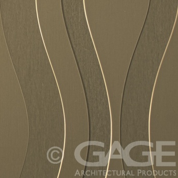 decorative dimensional metal aluminum wall panel