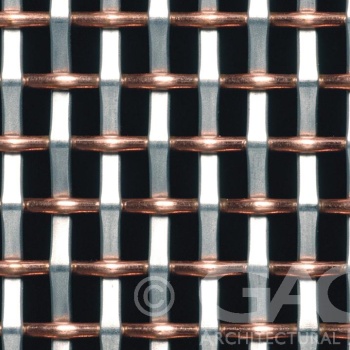 GW909 St Paul (C/SS) decorative woven metal mesh