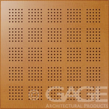 712 – with P15 Acoustical Perforation decorative metal perforated ceiling panel tile