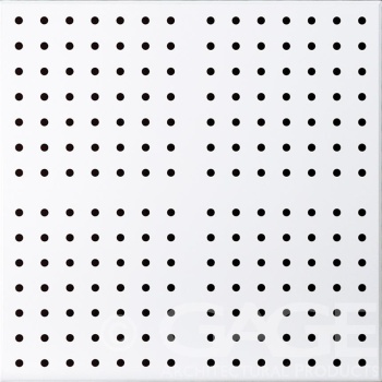 711 – with P18 Acoustical Perforation decorative metal perforated ceiling panel tile